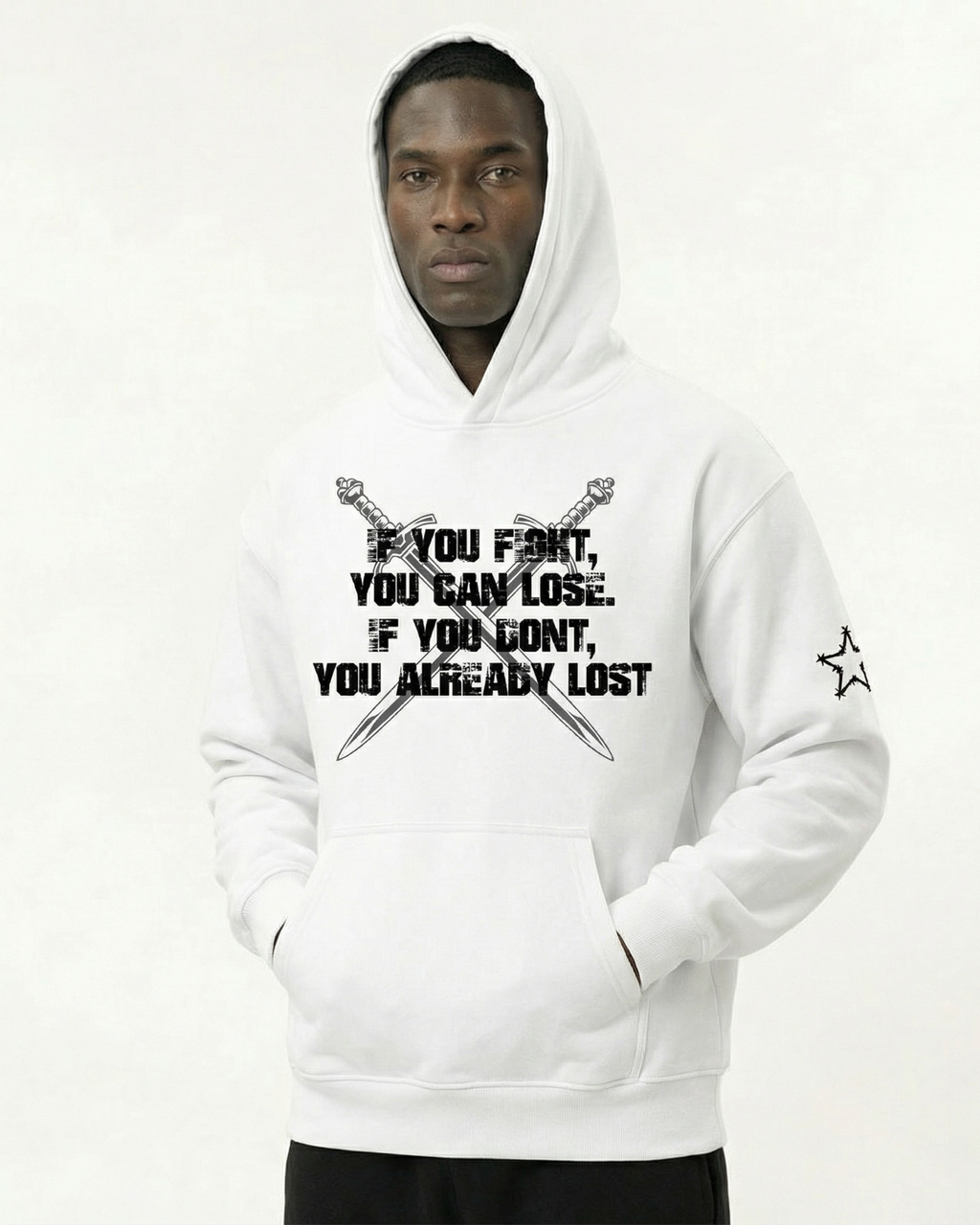 SWORD HOODIE WHITE