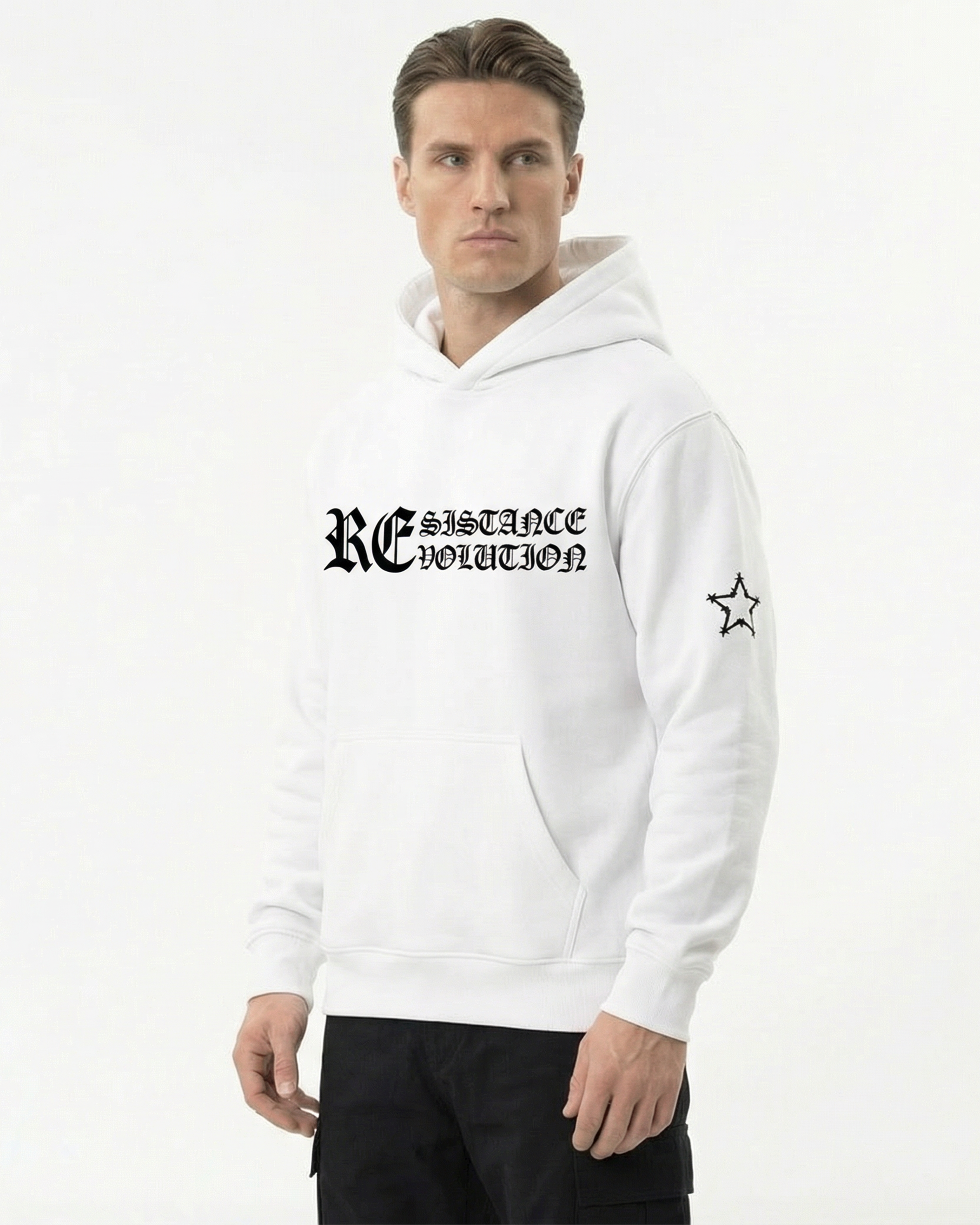REVOLUTION HOODIE WHITE