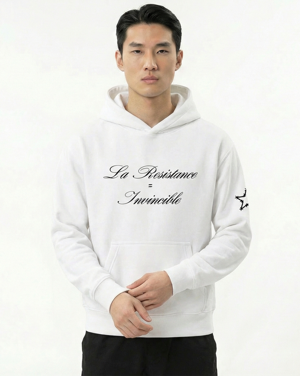 INVINCIBLE HOODIE WHITE