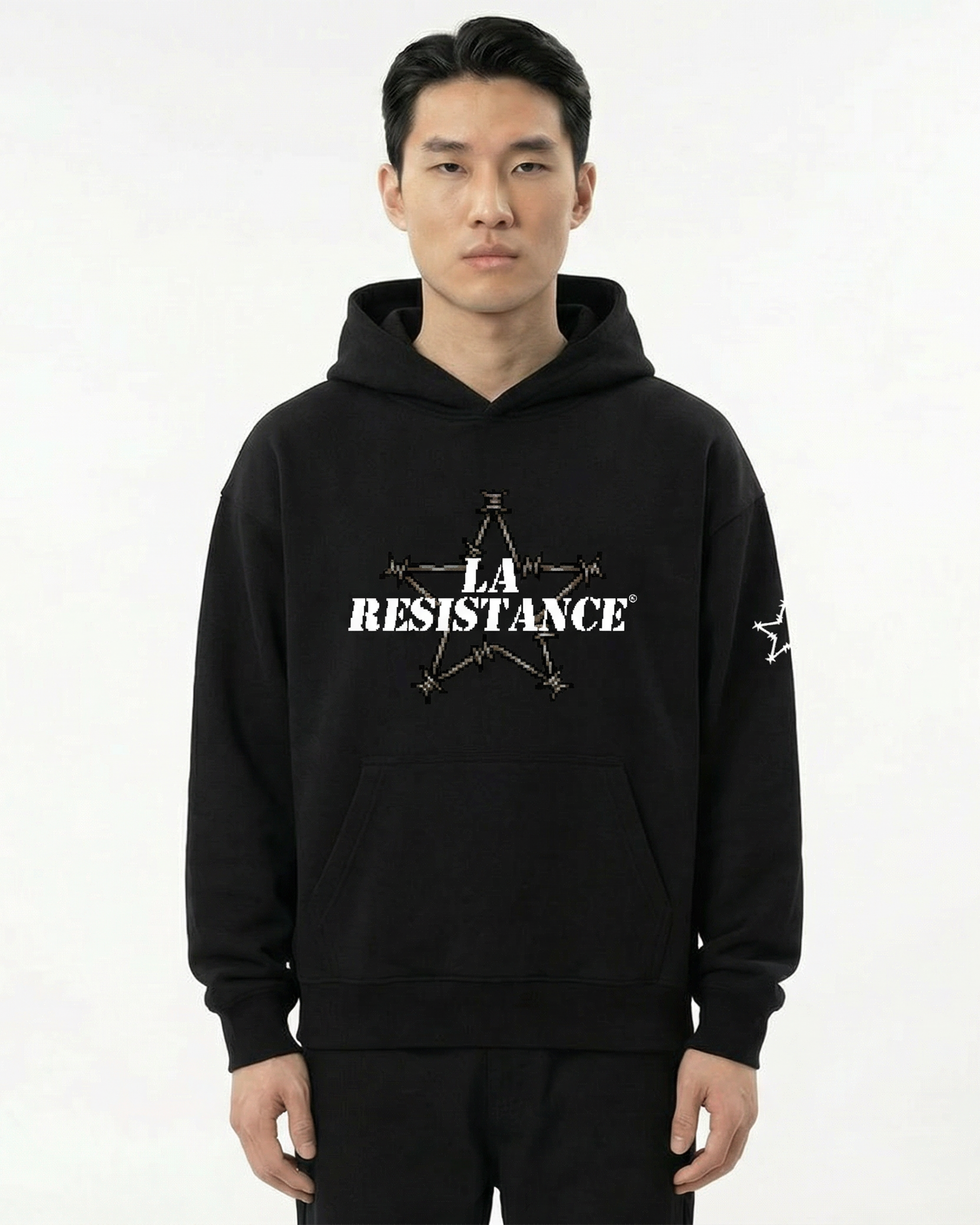 RESIST = WIN HOODIE BLACK