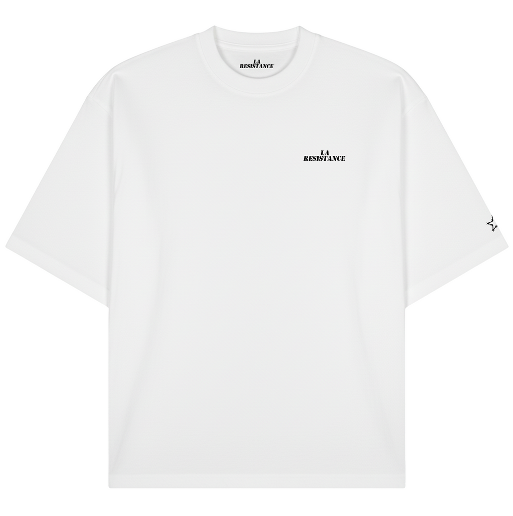 WHITE BASIC TEE